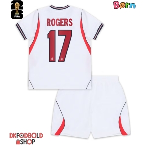 England Morgan Rogers #17 Hjemmebanesæt Børn VM 2026 Kort ærmer (+ korte bukser)